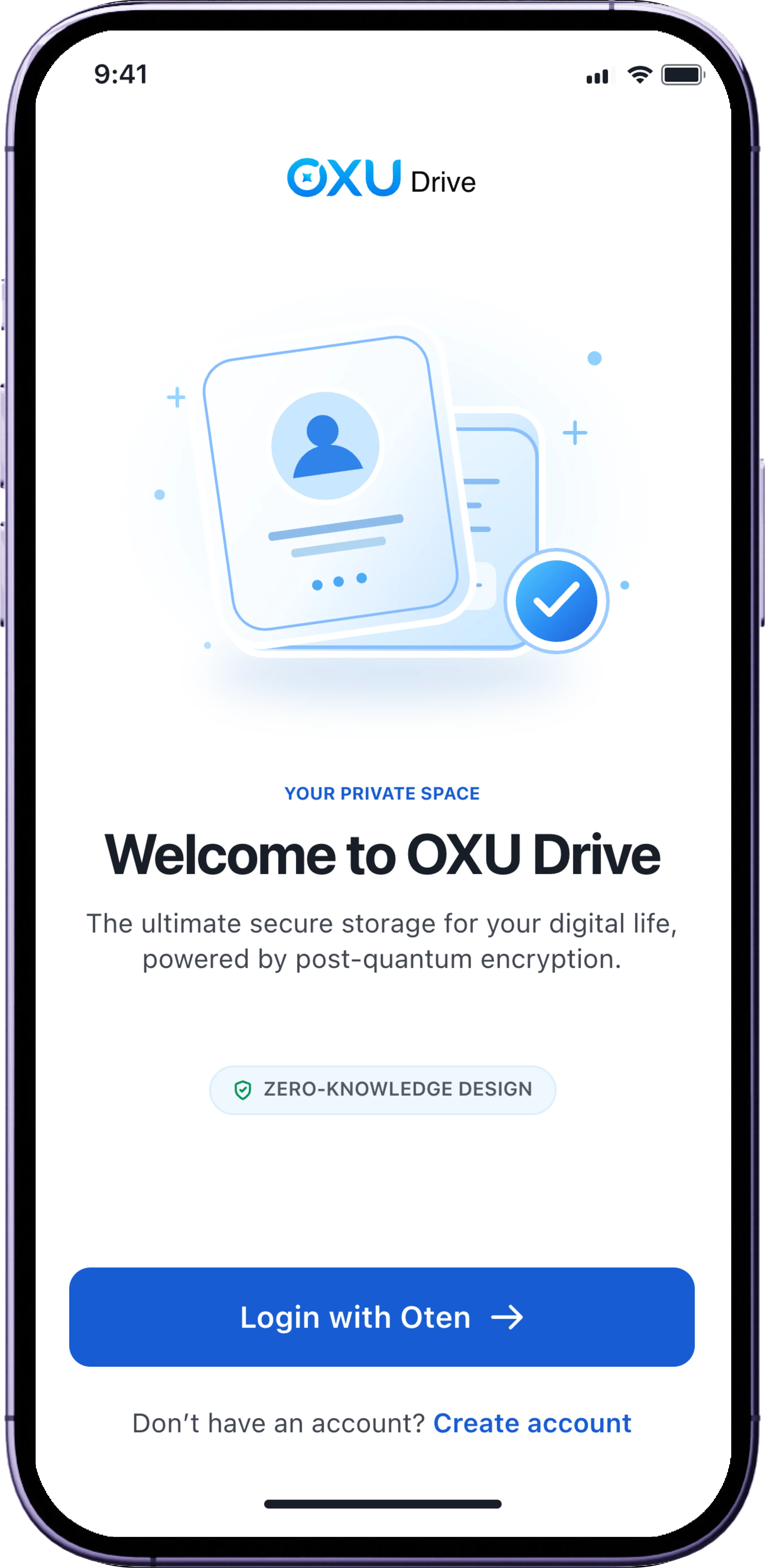 OXU Drive on iPhone — Welcome to OXU Drive
